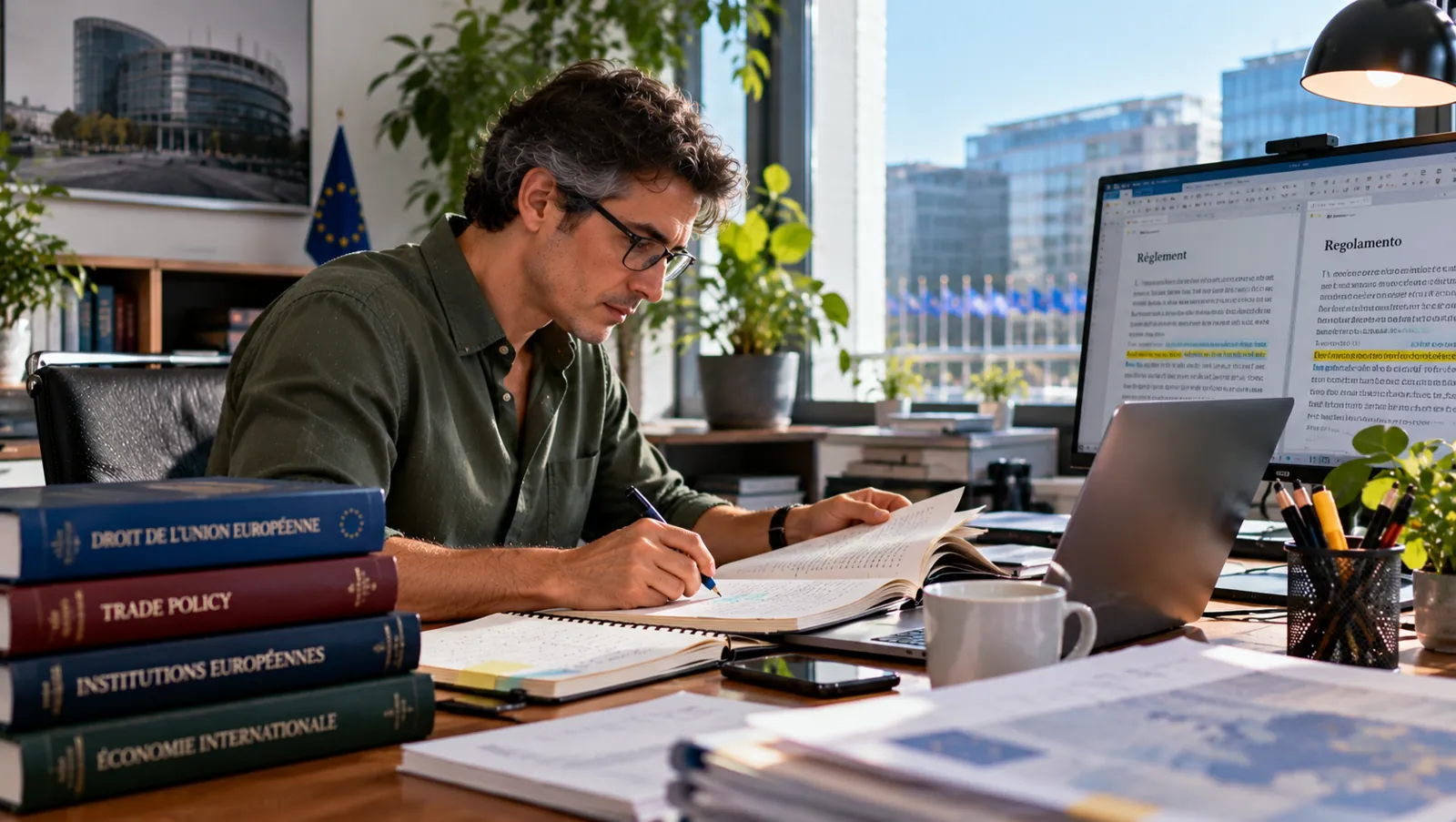Traduttore specializzato in testi giuridici europei